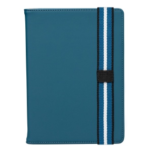 Journal rechargeable Newport en PU recyclé à motif chevron – A5 (+Sérigraphie) 7