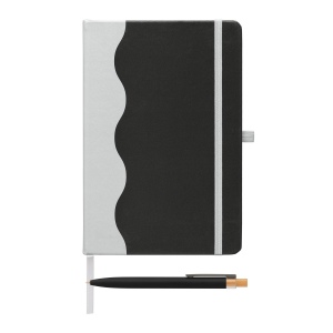 Carnet Grete à motif vagues + stylo - A5 (+Sérigraphie) 5