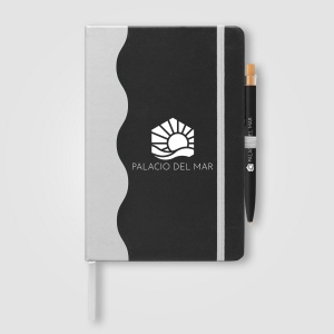 Carnet Grete à motif vagues + stylo - A5 (+Sérigraphie) 6