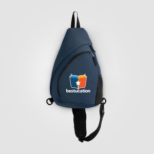 Sac bandoulière Helsinki, nylon rPET, sangle réglable - 15 L (+Transfert de chaleur) 4