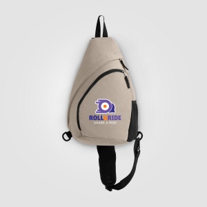 Sac bandoulière Helsinki, nylon rPET, sangle réglable - 15 L (+Transfert de chaleur)
