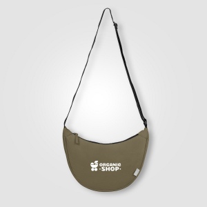 Lucca – Sac bandoulière réglable en nylon rPET – 4.5 L (+Sérigraphie)