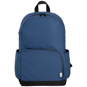 Sac à dos Kora, double poche, fermeture éclair dorée, rPET, 38 cm - 20 L (+Sérigraphie) 7