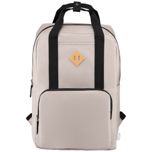 Sac à dos Majesty, sangle réglable, nylon 300D rPET, 38 cm - 16 L (+Sérigraphie) 6