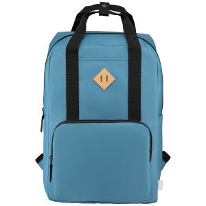 Sac à dos Majesty, sangle réglable, nylon 300D rPET, 38 cm - 16 L (+Sérigraphie) 7