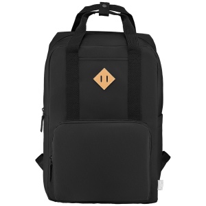 Sac à dos Majesty, sangle réglable, nylon 300D rPET, 38 cm - 16 L (+Sérigraphie) 8