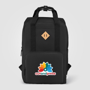 Sac à dos Majesty, sangle réglable, nylon 300D rPET, 38 cm - 16 L (+Sérigraphie) 12