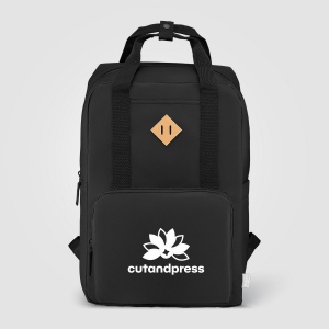 Sac à dos Majesty, sangle réglable, nylon 300D rPET, 38 cm - 16 L (+Sérigraphie) 4