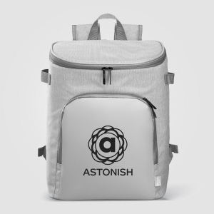 Sac à dos isotherme City Pack, doublure rPET PEVA - 21 L (+Sérigraphie)