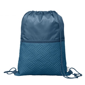 Sac à cordon Sora recyclé matelassé – 6 L (+Sérigraphie) 9