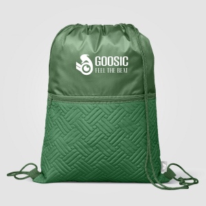 Sac à cordon Sora recyclé matelassé – 6 L (+Sérigraphie) 11