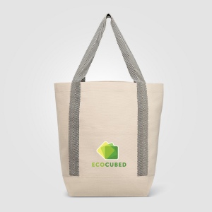 Niva Tote bag en toile de 340 gsm coton recyclé, poche avant - 12,25 L (+Sérigraphie) 6