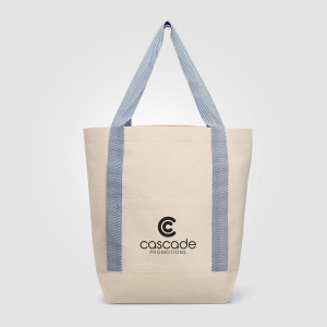 Niva Tote bag en toile de 340 gsm coton recyclé, poche avant - 12,25 L (+Sérigraphie) 3