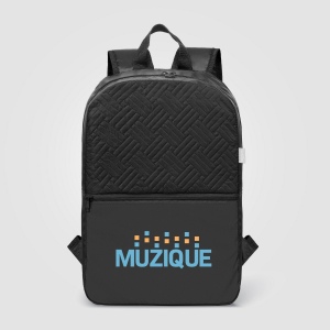 Sac à dos Sora 210D recyclé matelassé – 13 L (+Sérigraphie) 10