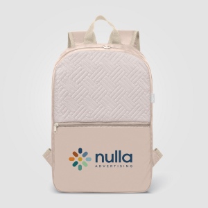 Sac à dos Sora 210D recyclé matelassé – 13 L (+Sérigraphie) 12