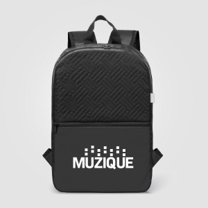Sac à dos Sora 210D recyclé matelassé – 13 L (+Sérigraphie)