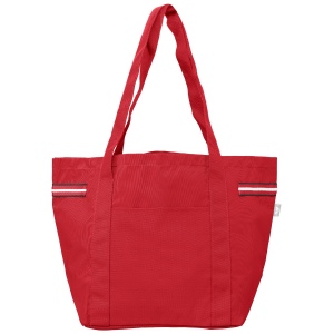 Sac fourre-tout Newport en polyester recyclé à rayures – 20 L (+Sérigraphie) 8