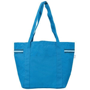 Sac fourre-tout Newport en polyester recyclé à rayures – 20 L (+Sérigraphie) 9