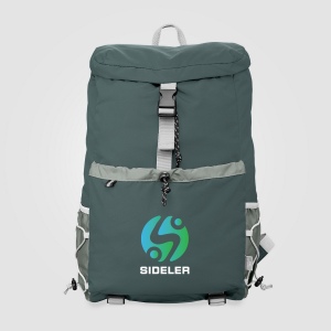 Sac à dos Tilden en polyester recyclé pour ordinateur portable – 20 L (+Sérigraphie) 6