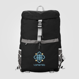 Sac à dos Tilden en polyester recyclé pour ordinateur portable – 20 L (+Sérigraphie) 3