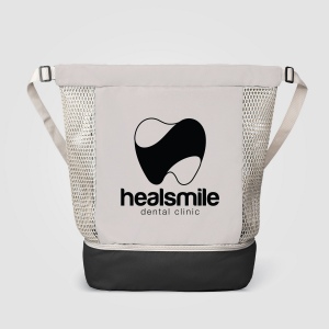 Sac à cordon Neri en maille recyclée – 34 L (+Sérigraphie) 4