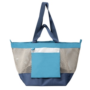 Sac fourre-tout Neri en maille recyclée pliable – 45 L (+Sérigraphie) 7