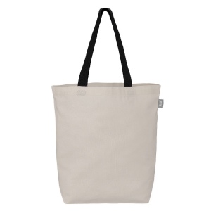 Sac shopping Tonga en coton recyclé à anses colorées – 11 L (+Sérigraphie) 8