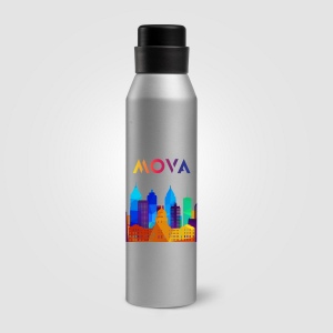 Norse - 680 ml Bouteille de sport en aluminium recyclé (+Sérigraphie) 3