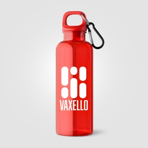 Gourde de vélo Doli, bouchon à vis avec mousqueton, rPET - 500 ml (+Sérigraphie) 19