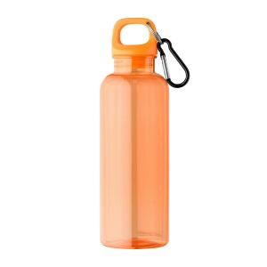 Gourde de vélo Doli, bouchon à vis avec mousqueton, rPET - 500 ml (+Sérigraphie) 12