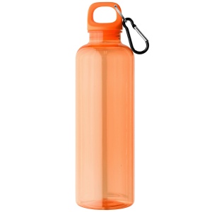 Gourde de vélo Doli, bouchon à vis avec mousqueton, rPET, 740 ml (+Sérigraphie) 12