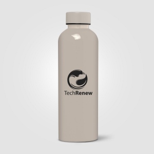 Gourde Norden, rPET brillant, monochrome, étanche - 680 ml (+Sérigraphie) 28