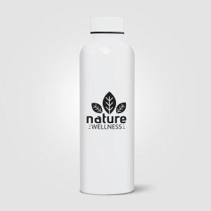 Gourde Norden, rPET brillant, monochrome, étanche - 680 ml (+Sérigraphie) 30