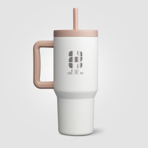 Mug Grosche Aspen, acier inoxydable, triple paroi isolante, avec paille - 945 ml (+Sérigraphie) 15