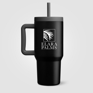 Mug Grosche Aspen, acier inoxydable, triple paroi isolante, avec paille - 945 ml (+Sérigraphie) 7
