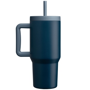 Mug Grosche Aspen, acier inoxydable, triple paroi isolante, avec paille - 945 ml (+Sérigraphie) 12