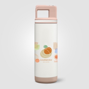 Bouteille Grosche Alpine, acier inoxydable, paille amovible, bouchon flip n’ sip - 590 ml (+Sérigraphie) 3