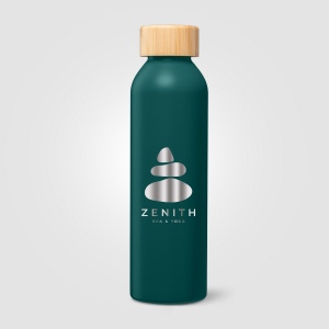 Gourde Eden en aluminium avec couvercle en bambou – 590 ml (+Sérigraphie) 21