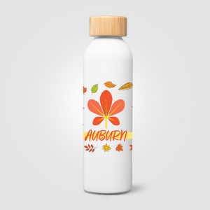 Gourde Eden en aluminium avec couvercle en bambou – 590 ml (+Sérigraphie) 7