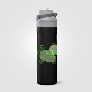 Gourde Lynk en acier inoxydable à paille rabattable – 690 ml (+Sérigraphie) 19