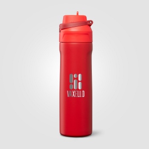 Gourde Lynk en acier inoxydable à paille rabattable – 690 ml (+Sérigraphie) 30