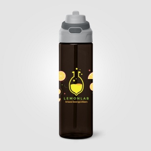 Gourde Lynk en rPET à paille rabattable – 830 ml (+Sérigraphie) 4