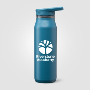 Majesty Stainless Steel Dual-Lid Handle Bottle - 750 ml (+Sérigraphie) 9