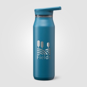 Majesty Stainless Steel Dual-Lid Handle Bottle - 750 ml (+Sérigraphie) 10