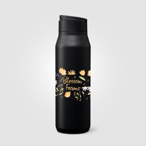Gourde Majesty en Acier Inoxydable avec Support Selfie - 750 ml (+Sérigraphie)