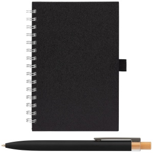 Set carnet Terra A5 à spirales, couverture rigide en carton de lait recyclé & stylo Reborn (+4 Colour Inkjet) 6