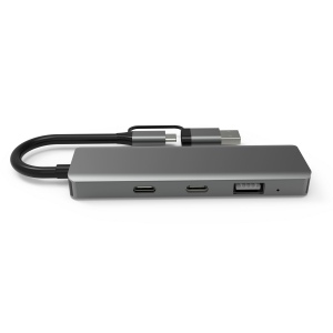 HUB USB-A & USB-C 5-en-1