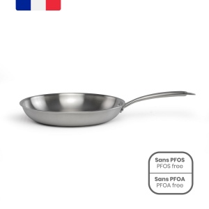 Brigade - Poêle en acier inoxydable 24 cm