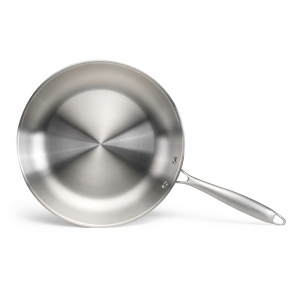 Brigade - Poêle en acier inoxydable 28 cm 2