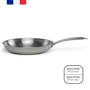 Brigade - Poêle en acier inoxydable 28 cm